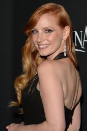 Jessica Chastain – InStyle and Warner Bros 2015 Golden Globes Party