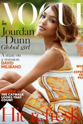 Jourdan Dunn - Vogue Magazine (UK) February 2015 Issue