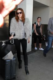 Julianne Moore Style - at LAX Airport, January 2015