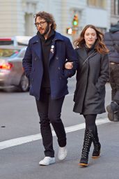 Kat Dennings Casual Style - Out in New York City - December 2014