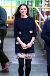 Kate Middleton at Barlby Primary School in London, January 2015