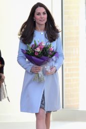 Kate Middleton Style - Visits The Kensington Leisure Centre in London, January 2015