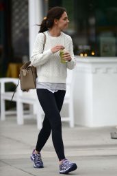 Katie Holmes Street Style - Out in Los Angeles, December 2014