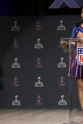 Katy Perry - Pepsi Super Bowl XLIX Halftime Show Press Conference in Phoenix