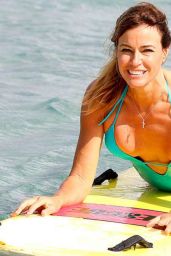 Kelly Bensimon Wearing Swimsuit in Miami, January 2015