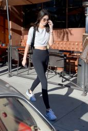 Kendall Jenner Booty in Tights - Out in Beverly Hills, January 2015