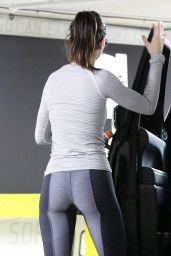 Kendall Jenner in Leggings - Leaving the Gym in Beverly Hills, January 2015