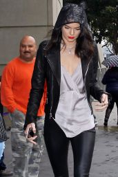 Kendall Jenner & Khloe Kardashian - Leaving the Staples Center in Los Angeles, January 2015