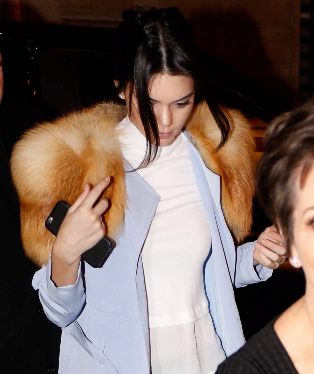 Kendall Jenner & Kris Jenner - Paris Haute Couture Fashion Week ...
