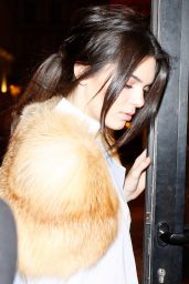 Kendall Jenner & Kris Jenner - Paris Haute Couture Fashion Week, January 2015