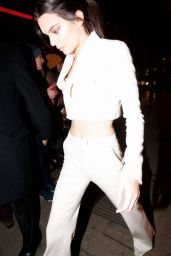 Kendall Jenner Night Out Style - Paris, January 2015