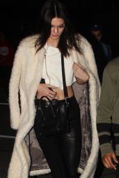 Kendall Jenner Style - Leaving the Staples Center, January 2015