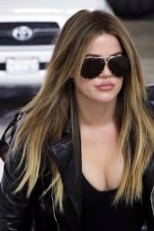 Khloe Kardashian - Arriving at a Gym in Beverly Hills, January 2015