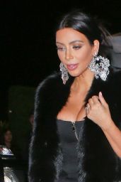 Kim Kardashian at Sam Smith Concert, January 2015