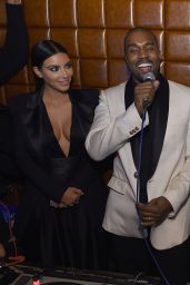 Kim Kardashian - Celebrating John Legend