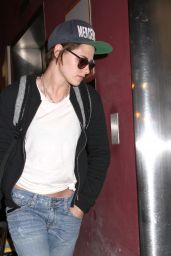 Kristen Stewart - at LAX Airport, January 2015