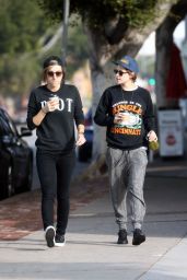 Kristen Stewart - Out With Alicia in Los Angeles, Jan. 2015
