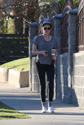 Kristen Stewart Street Style - Out in LA - January 2015