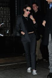 Kristen Stewart Style - Leaving Her Hotel in New York City, January 2015