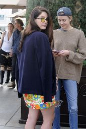 Lana Del Rey Meets Her Sister Caroline Grant for Lunch at Il Pastaio in Beverly Hills, January 2015