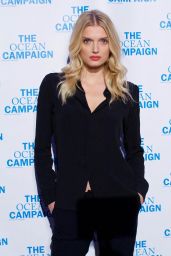 Lily Donaldson Style - The Ocean Campaign Launch Gala in New York City