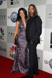 Lisa Edelstein - NBC/Universal 2015 Golden Globes Party