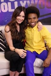 Mallory Jansen - Visiting the Young Hollywood Studio in Los Angeles, January 2015