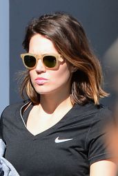 Mandy Moore Street Style - Leaves The Gym in Los Angeles, January 2015