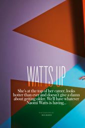 Naomi Watts - InStyle Magazine (UK) February 2015 Issue