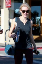 Naomi Watts - Leaving the Gym in Brentwood, January 2015