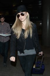 Natalie Dormer - Arrives at LAX Airport in Los Angeles - January 2015
