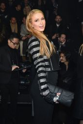 Paris Hilton Style - Philipp Plein Fashion Show in Milan, January 2015