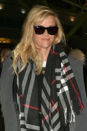 Reese Witherspoon - at JFK Airport in NYC, Jan. 2015
