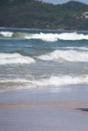Rhian Sugden Bikini Photos - on Belongil Beach in New South Wales, Australia - January 2015
