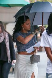 Rihanna Style - Out in Beverly Hills, January 2015