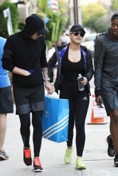 Rita Ora in Spandex - Out in Los Angeles, January 2015