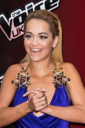 Rita Ora - The Voice UK Series 4 Launch Photocall in London