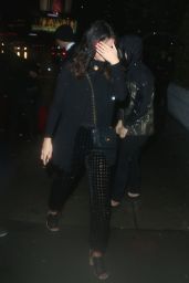 Selena Gomez Night Out Style - at the Chateau Marmont in Hollywood, Jan. 2015