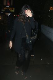 Selena Gomez Night Out Style - at the Chateau Marmont in Hollywood, Jan. 2015