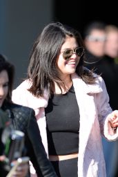 Selena Gomez Street Style - Out in Atlanta, January 2015