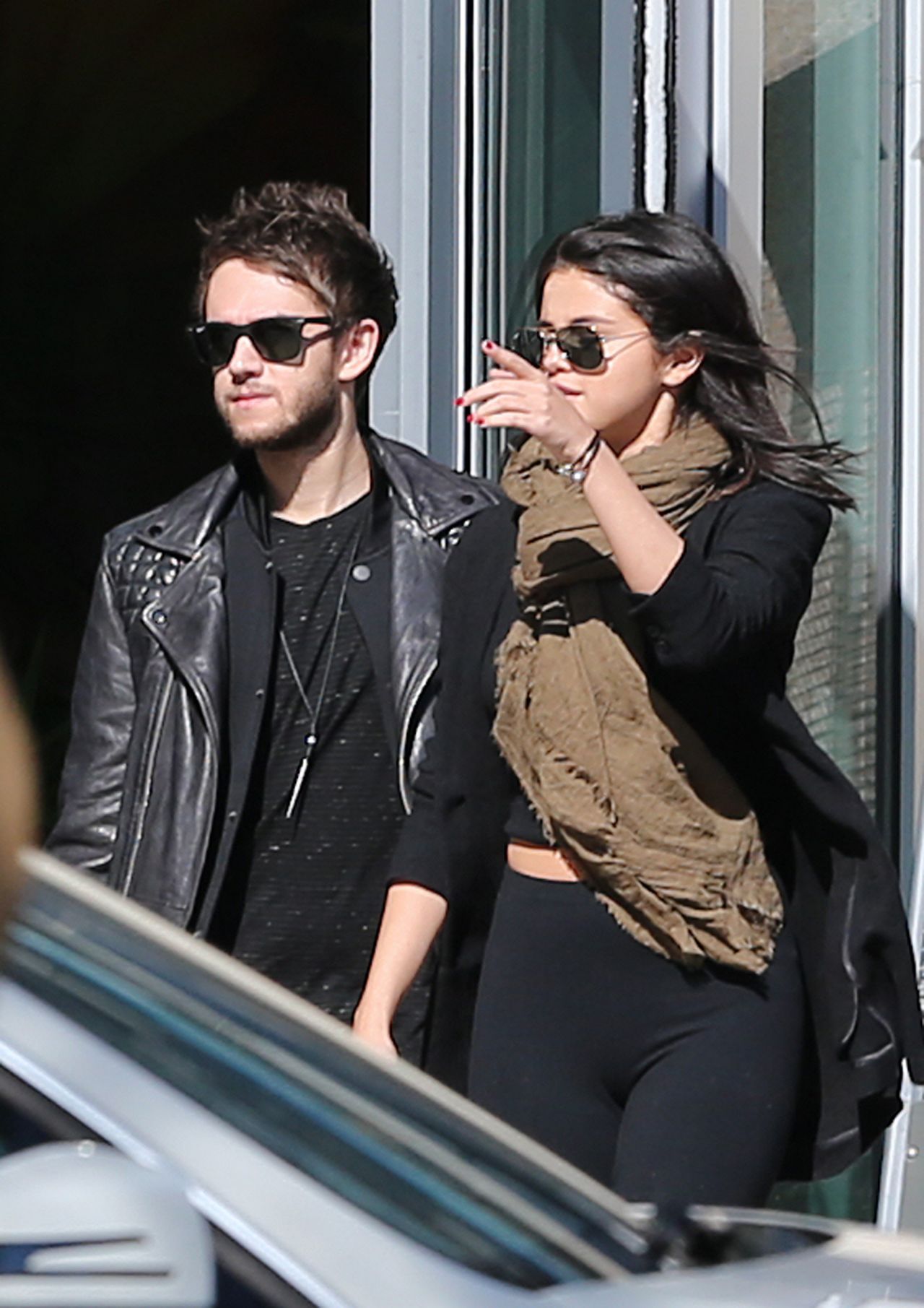 Selena Gomez With Her New Boyfriend DJ Zedd, Out in Atlanta, January 2015 • CelebMafia