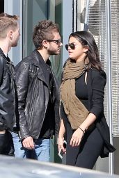 Selena Gomez With Her New Boyfriend DJ Zedd, Out in Atlanta, January 2015