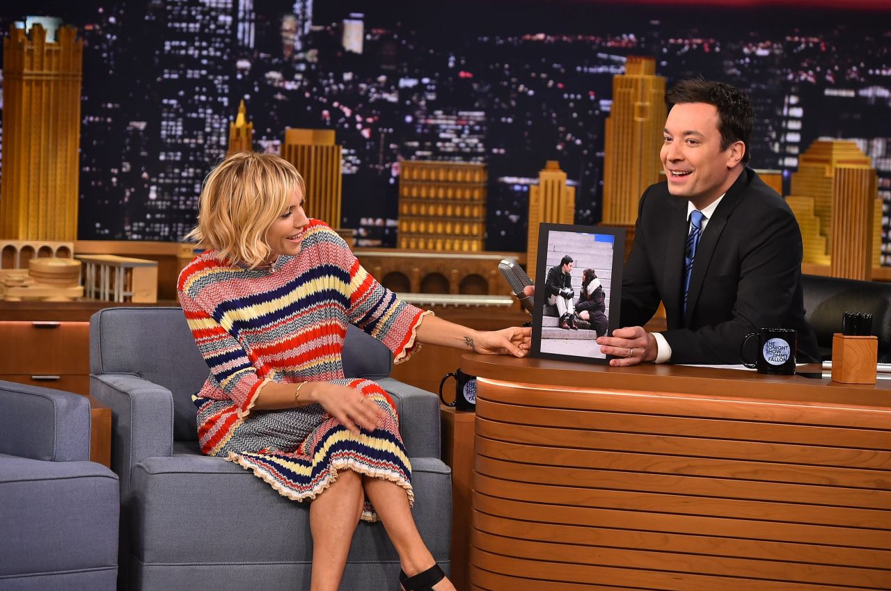 Sienna miller jimmy fallon