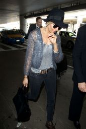 Sienna Miller - at LAX Airport, January 2015