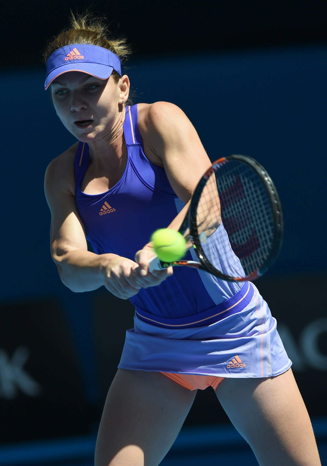 Simona Halep 2015 Australian Open In Melbourne Day 1 CelebMafia