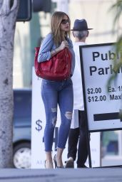Sofia Vergara is Stylish - Pampered Herself With a Spa Day in Beverly Hills, January 2015