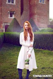 Sophie Turner - Town & Country Magazine (UK) - Spring 2015 Issue