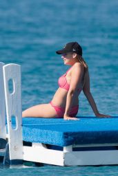 Stephanie Pratt in a Bikini in Barbados, January 2014