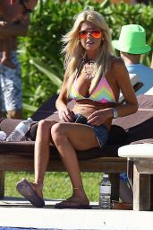 Tara Reid in a Bikini on Vacation - December 2014