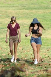 Taylor Swift & Lorde - Hiking in Los Angeles - Jan. 2015